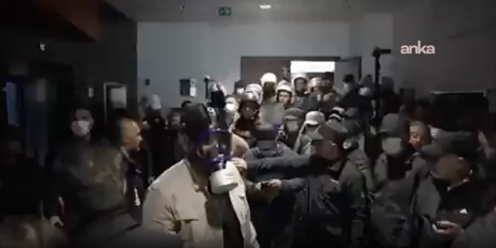 CHP Genel Merkezi'ne polis müdahalesi sırasında 12. katta yaşananların görüntüleri çıktı