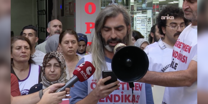 Özel sektör öğretmenleri süresiz 'açlık grevine' başladı: Sözler tutulana kadar aç kalacağız