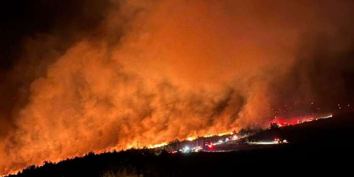 Muğla Milas'ta orman yangını... Muğla Valisi Akbıyık: 1120 kişi tahliye edildi