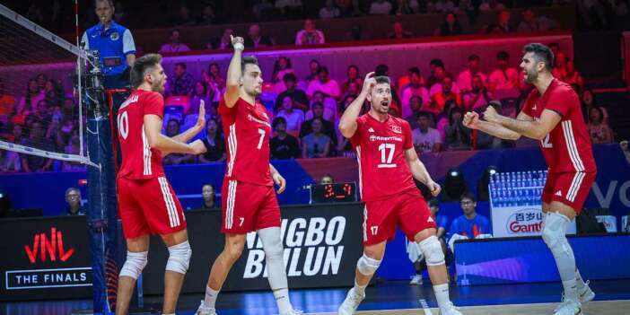 A Milli Erkek Voleybol Takımı, VNL'e çeyrek finalde veda etti