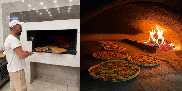 Kaburga dolmasının memleketinde pizza kuyruğu