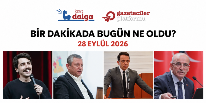 Bir dakikada bugün ne oldu?