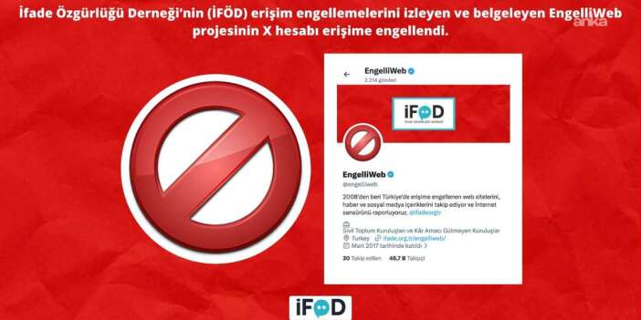 Erişim engellerini duyuran EngelliWeb adresine de erişim engeli getirildi