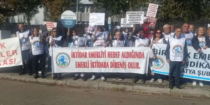 Birleşik Emekliler Sendikası, TBMM'ye yürüdü: Vaat değil, icraat istiyoruz