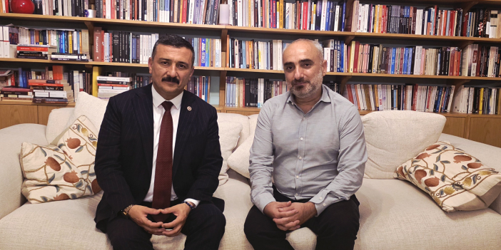İYİ Partili Türkoğlu'ndan İsmail Saymaz’a ziyaret: Basın özgürlüğü, milletin haber alma hakkıdır