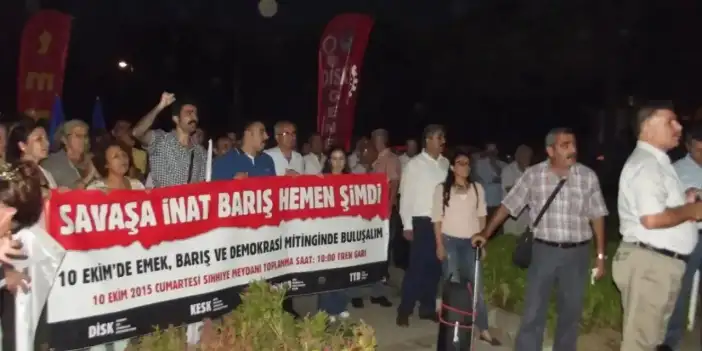 10 Ekim mitingine çağrıda bulunanlara 11 yıl sonra 42 yıl hapis cezası