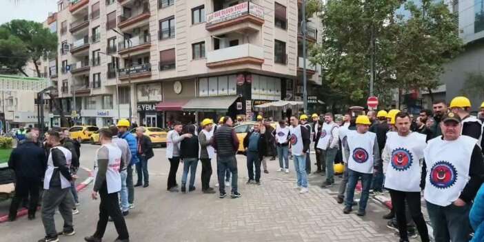 Soma’dan Ankara’ya yürüyen madencilere polis müdahalesi