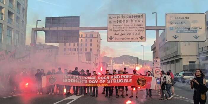 Kıtalararası grev günü: Liman işçileri lojistik askeri olmak istemiyor