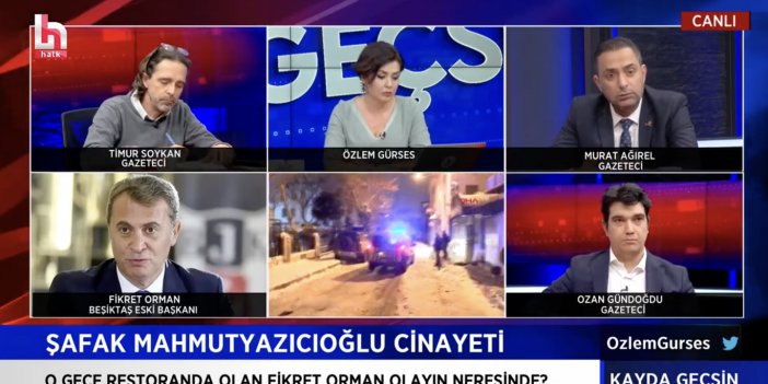 Fikret Orman, Şafak Mahmutyazıcıoğlu cinayetiyle ilgili konuştu: "Racon mevzusu"
