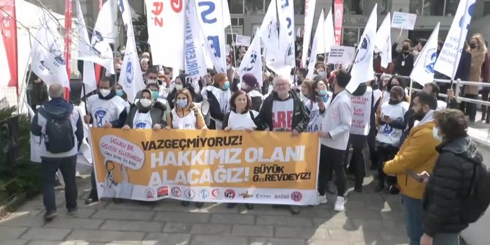 Hekimler iş bırakma eyleminin 2. gününde: "Hakkımızı alana kadar mücadelemiz sürecek"