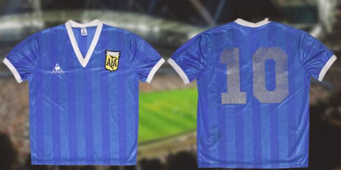 Maradona’nın 1986'da giydiği forma müzayedede satılacak
