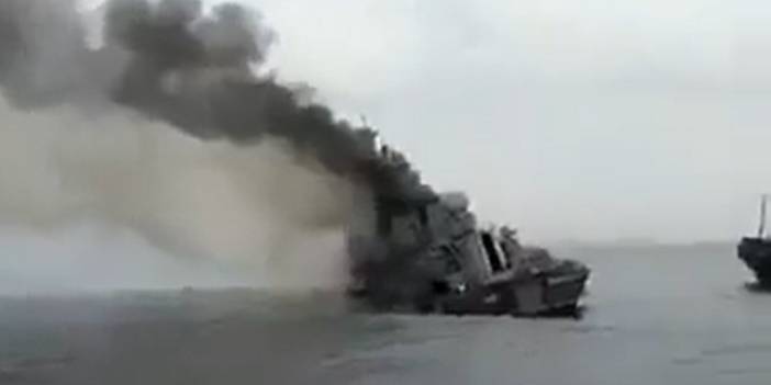 Batan Rus savaş gemisinin ilk görüntüleri ne anlatıyor?