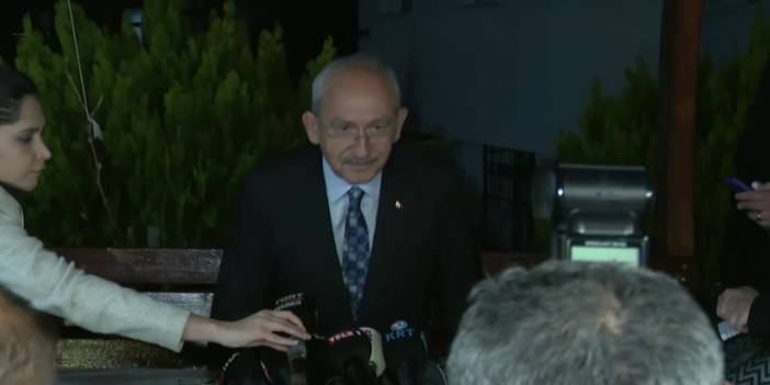 Kılıçdaroğlu'ndan canlı yayın sonrası ilk açıklama: Elektriği kesilen 4 milyonun sesi olmak gerekiyordu