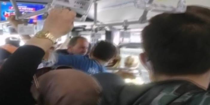 Erkek şiddeti metrobüste: Senin gibi eşim olsa kafasını koparırım