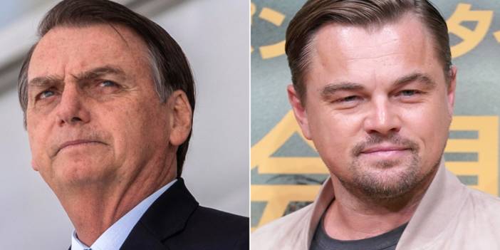 Jair Bolsonaro, Leonardo DiCaprio'yu hedef aldı
