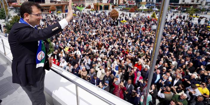 İmamoğlu Erdoğan'ın memleketinde konuştu: Bir kişi değil millet kazanacak... 6'lı masanın neferi olacağım...