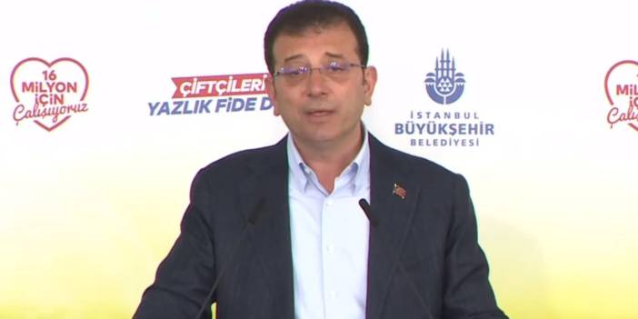Ekrem İmamoğlu: Vız gelir tırıs gelir lafından ötürü özür diliyorum
