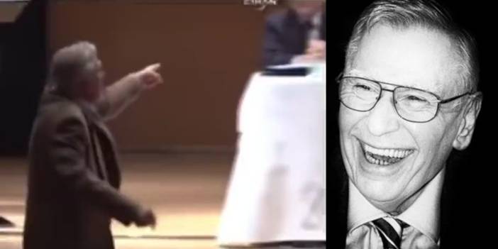 Ahmet Say'ın eski Adalet Bakanı Hikmet Sami Türk'ü protesto görüntüleri gündem oldu