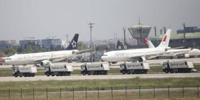 Bakan Kurum duyurdu: Millet bahçesi için iş makineleri Atatürk Havalimanı'nda