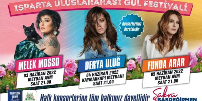 'İslami hassasiyetler' devreye girdi, Melek Mosso konseri iptal edildi