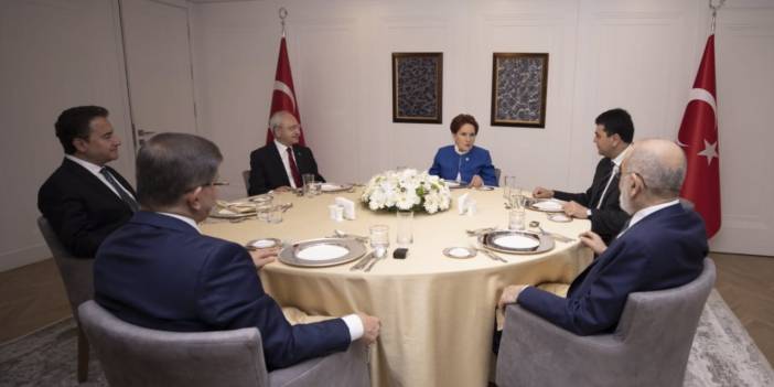 Altılı masada konuşulan 'seçim' senaryosu: 6 ya da 27 Kasım'da