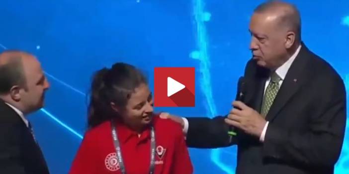 Erdoğan'dan uzay başvurusu için yaşı tutmayan liseliye: E yaşını büyütürüz