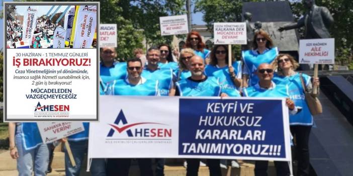 Aile hekimleri iş bırakmaya hazırlanıyor