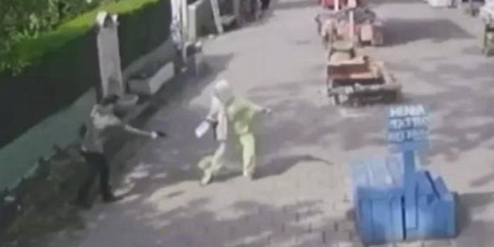 Velayet tartışmasında eşine ateş açtığı anlar görüntülendi