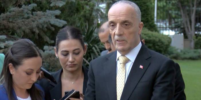 Erdoğan, TÜRK- İŞ Başkanı Ergün Atalay'la asgari ücreti görüştü