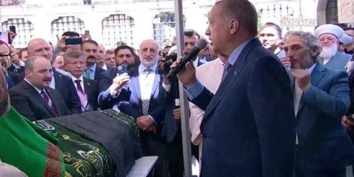 Erdoğan, Mahmut Ustaosmanoğlu'nun cenazesine katıldı: Önderimizi uğurluyoruz