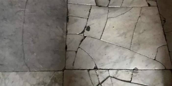 İddia: Ayasofya'nın bu kez de mermerleri kırıldı