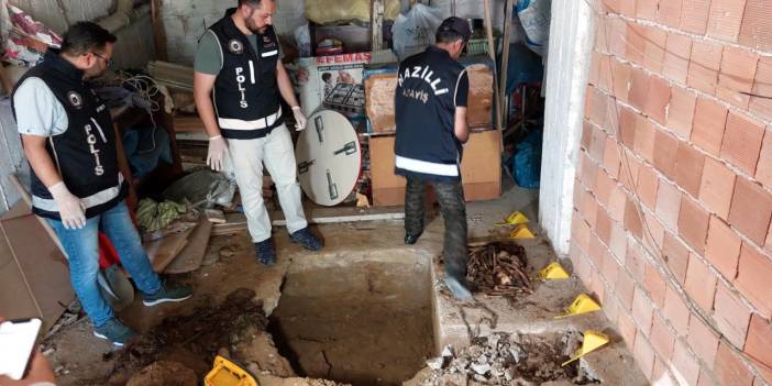 Garajda bulunan insan kemikleriyle ilgili ev sahibinin oğlu tutuklandı