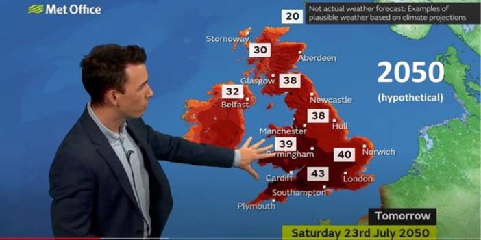İklim krizi: İngiltere'de 2050 için hazırlanan senaryo bu hafta gerçek oluyor