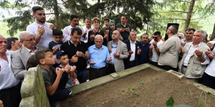 İmamoğlu'nun aile mezarlığının duvarına gamalı haç çizildi