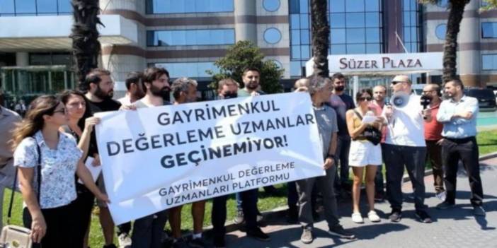 Gayrimenkul değerleme uzmanlarından eylem: Geçinemiyoruz