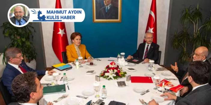 Altılı masanın son turu için gündem hazırlanıyor: Seçim sonrası atılacak adımları Geçiş Komisyonu belirleyecek