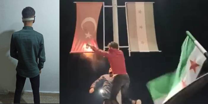 Soylu, Azez'de bayrak yakanların yakalandığını açıkladı