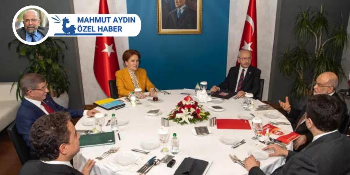 Altılı masanın masasındaki anket