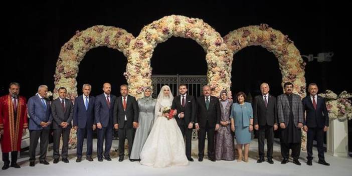 TBMM Başkanı Şentop'un oğlu Mustafa Şentop, Ayşegül Akbulut ile evlendi