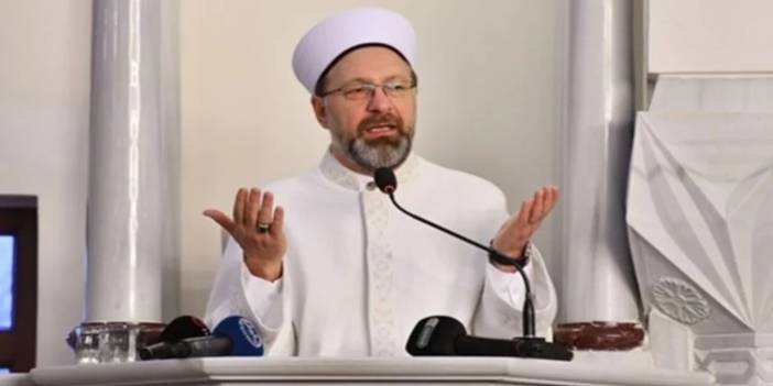 Ali Erbaş'tan Gülşen'e: Şiddetle kınıyorum