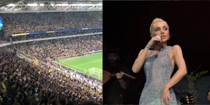 Fenerbahçe taraftarından Gülşen'e destek: 3'üncü golün ardından şarkısını söylediler