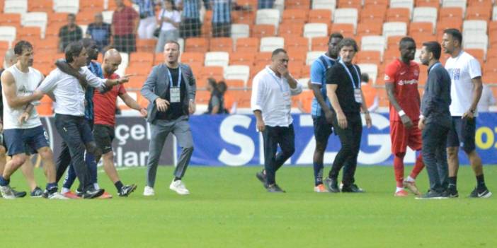 Adana Demirspor'da Balotelli ile Montella kavgası