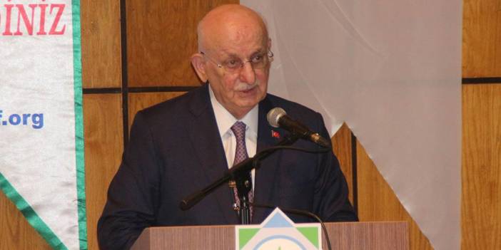 Eski TBMM Başkanı Rize etkinliğinde konuştu: İzmir'in kurtuluşu 9 Eylül, kim demiş, ne münasebet