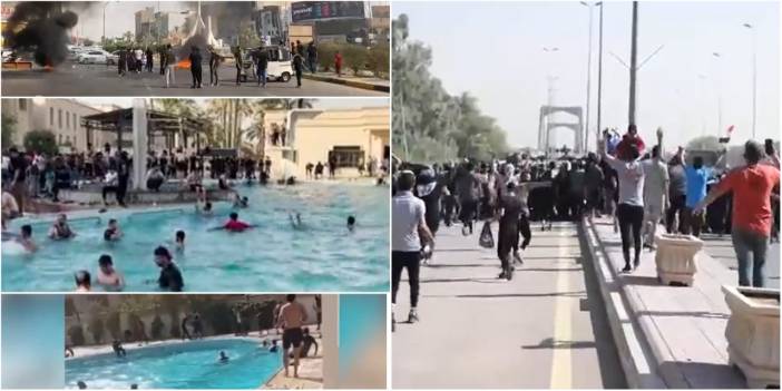 Irak'ta kriz tırmanıyor: Sadr yanlılarının eyleminde en az 12 kişi öldü