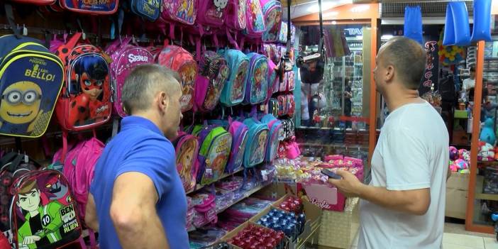 Okul alışverişi için Tahtakale'den son fiyatlar: Sadece kırtasiye 1500 lirayı buluyor