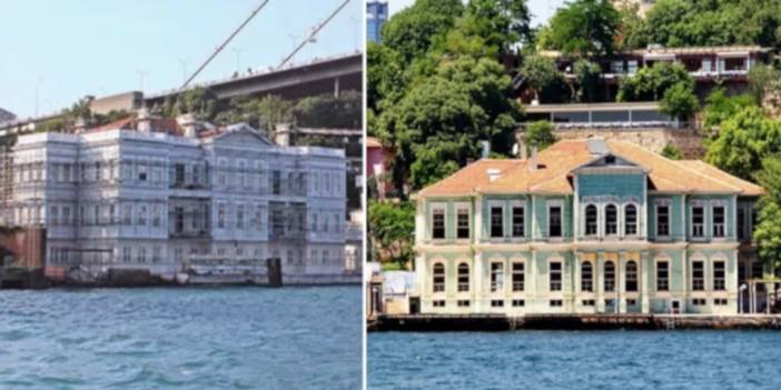 Bakanlıktan Hatice Sultan ve Fehime Sultan yalıları açıklaması