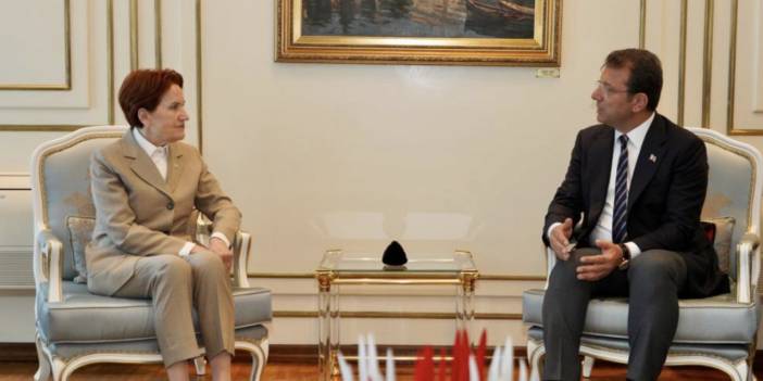 Akşener, İmamoğlu'nu makamında ziyaret etti: Engellemeleri konuştuk