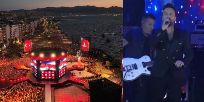 Tarkan'dan İzmir konseri paylaşımı: 'Tarihe geçmişiz'