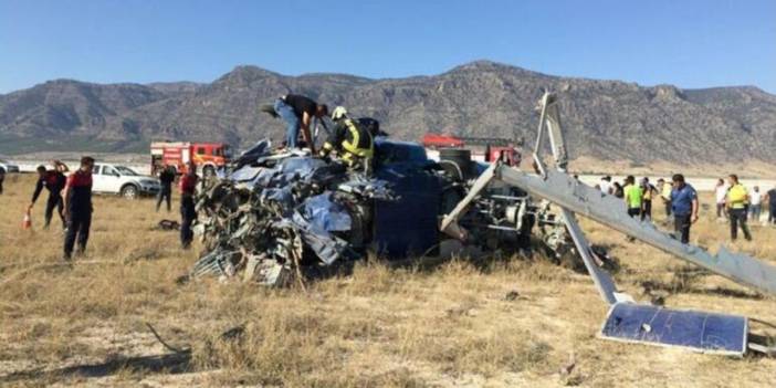 Marmaris’teki orman yangınına müdahaleye giden helikopter Denizli'de düştü