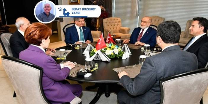 Altılı masa vites yükseltiyor